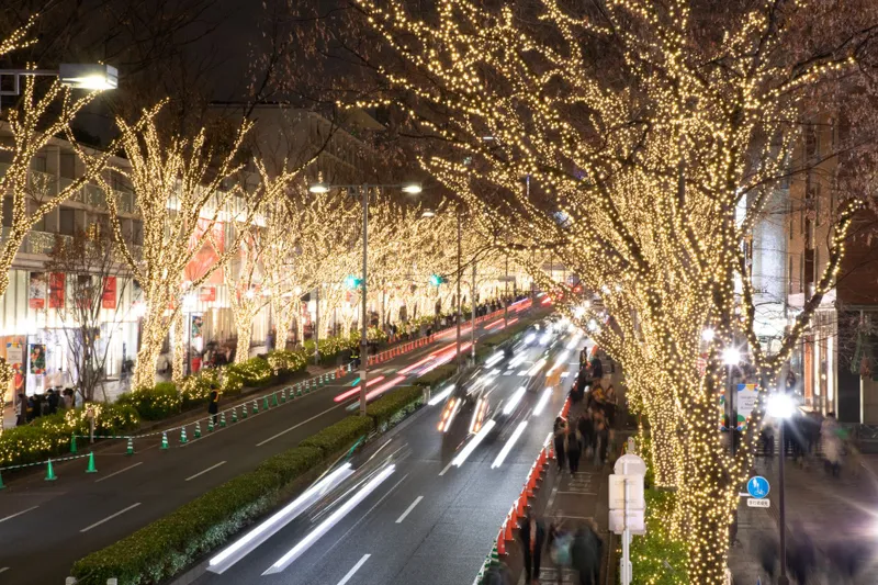 表参道 原宿のクリスマスイベント21 レッツエンジョイ東京