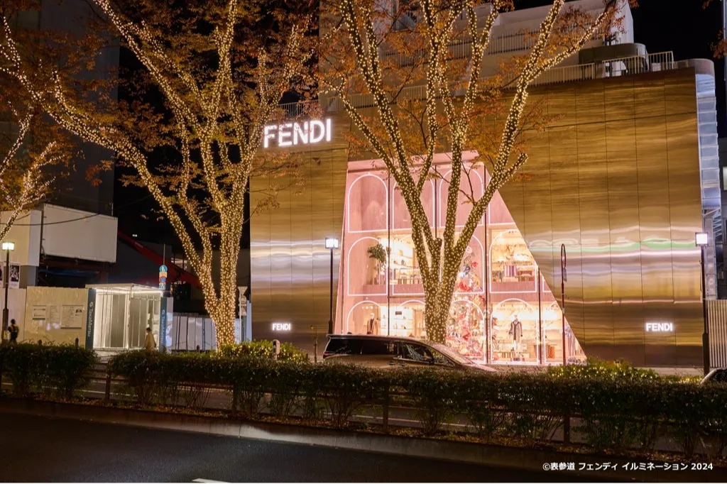表参道 フェンディ イルミネーション 2025_4