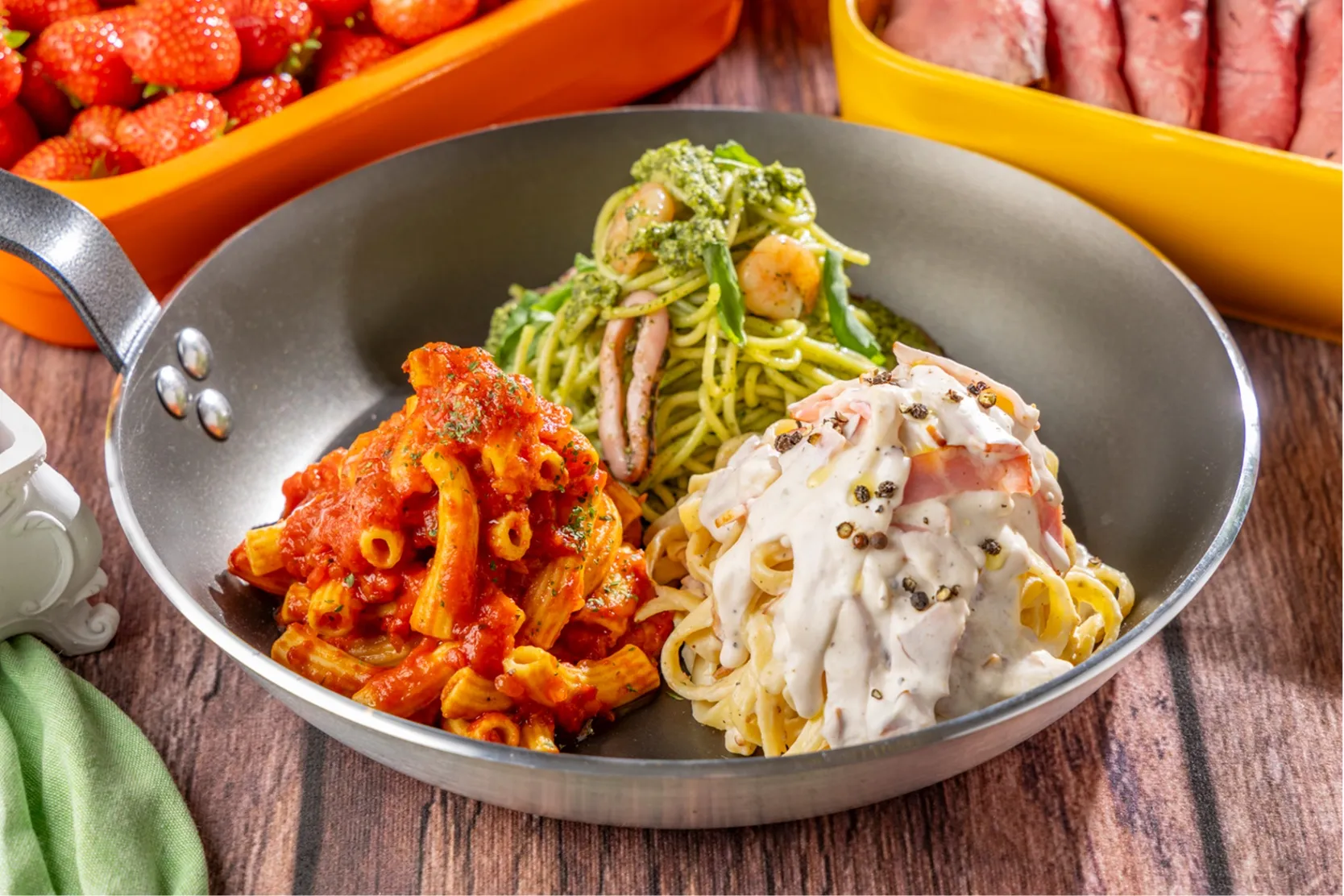 旬のいちごと生パスタを楽しむイタリアンビュッフェ【インターナショナルガーデンホテル成田】_3