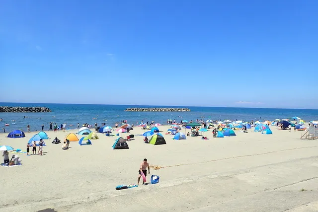 【海開き】西目海水浴場
