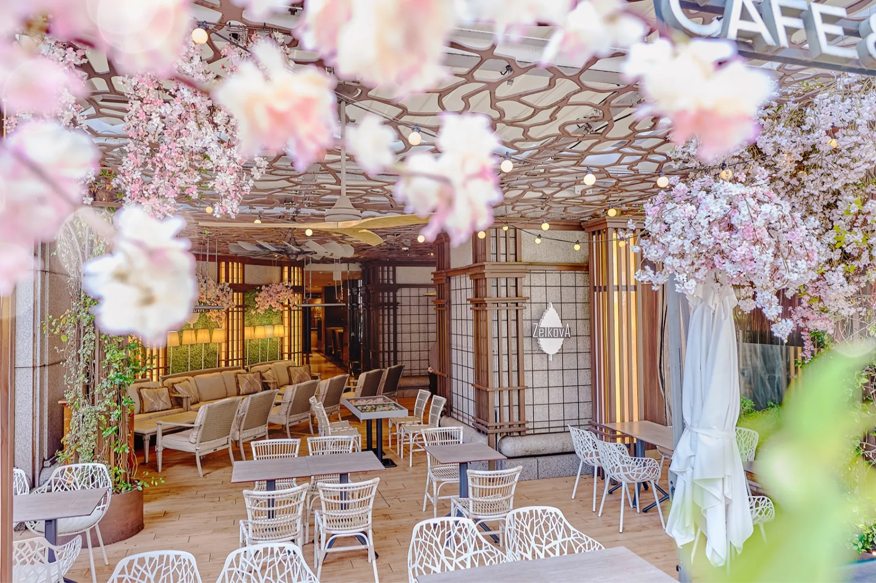 桜×いちご お花見アフタヌーンティー【ザ ストリングス 表参道】_9