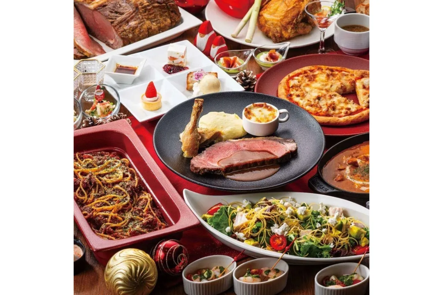 Xmas2025★ブッフェ&メインディッシュ付きクリスマスランチ【ザ ロイヤルパークホテル アイコニック 東京汐留】_1