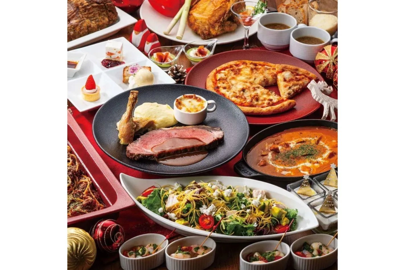 Xmas2025★ブッフェ&メインディッシュ付きクリスマスランチ【ザ ロイヤルパークホテル アイコニック 東京汐留】_3