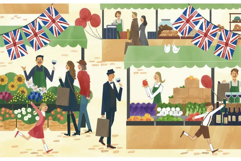 “おいしいイギリス”が味わえる「ザ・ブリティッシュ・マーケット」イメージ