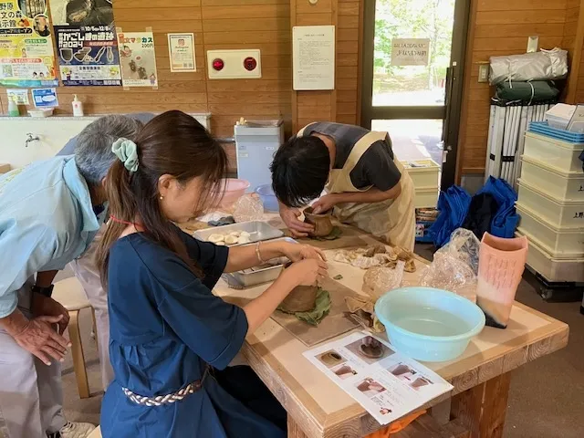 縄文探求ラボ　第2回・第3回　挑戦したい！縄文土器作り