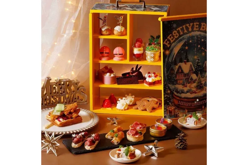 【クリスマス2025】フェスティブアフタヌーンティーブースト【ANAインターコンチネンタルホテル東京】_1