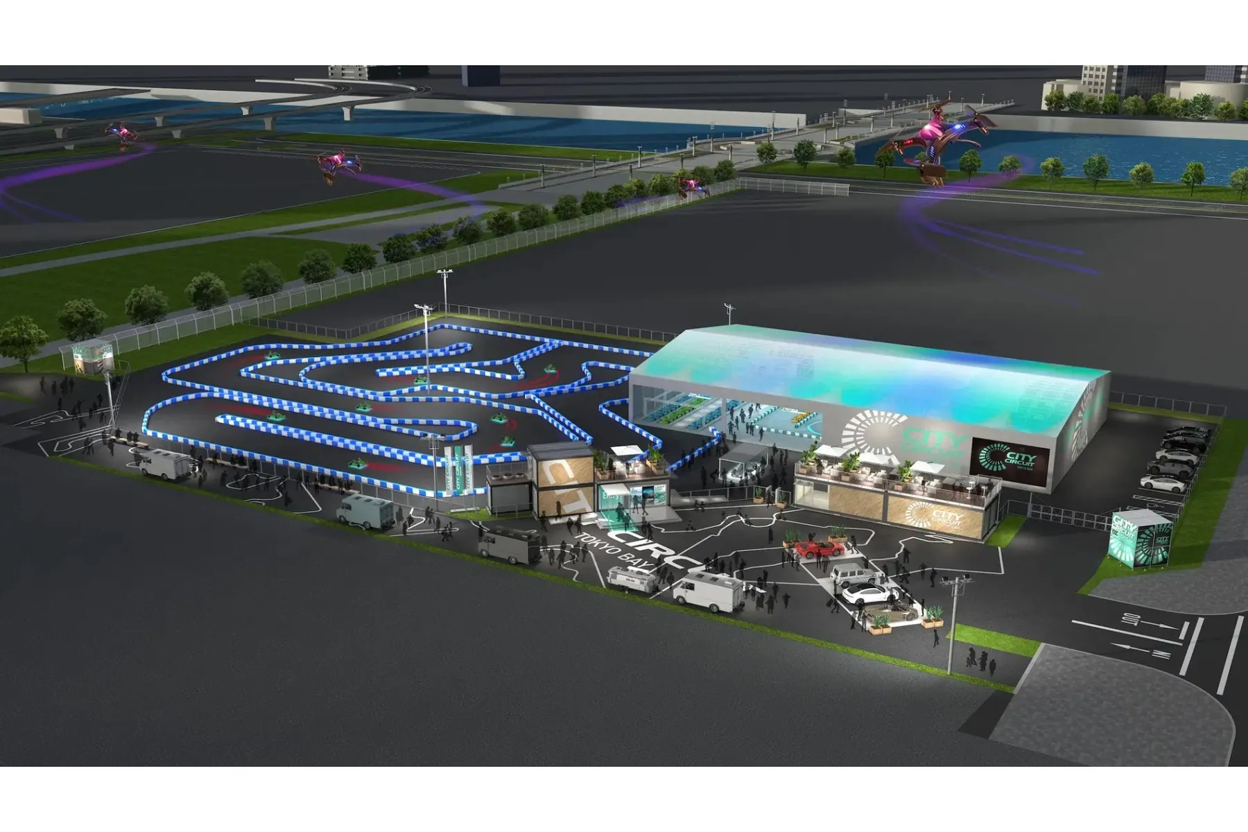 『イルミネーションアイランドお台場 2024』~ツナゲルアカリ~ _15
