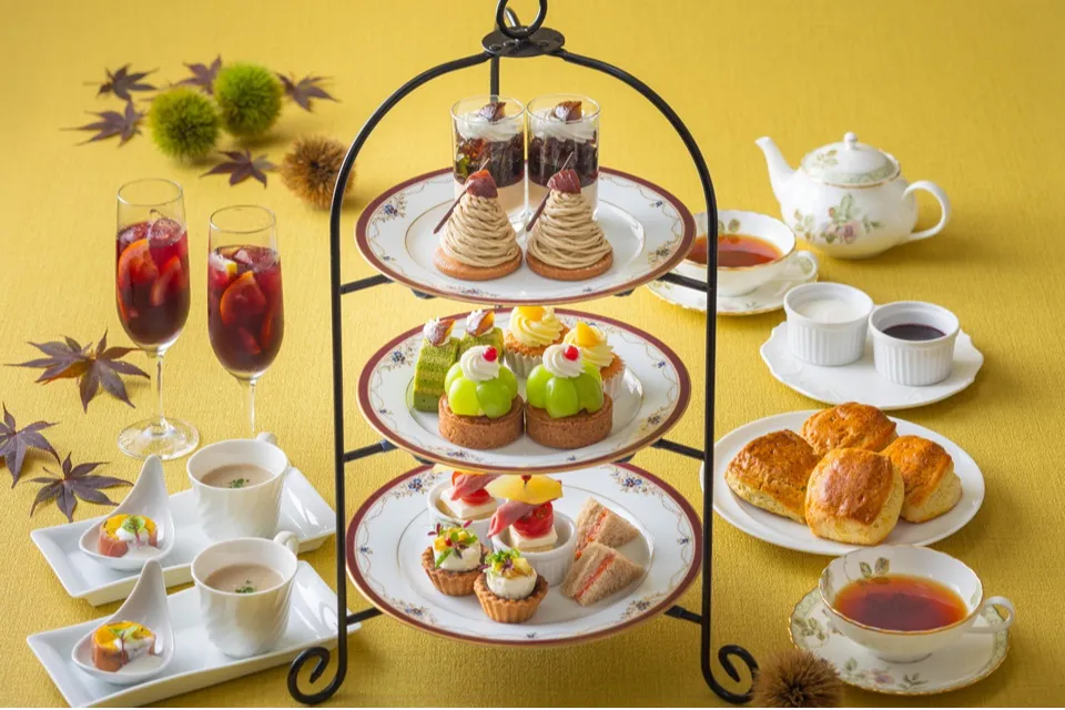 Chestnut Afternoon Tea at Kichijoji Excel Hotel Tokyu