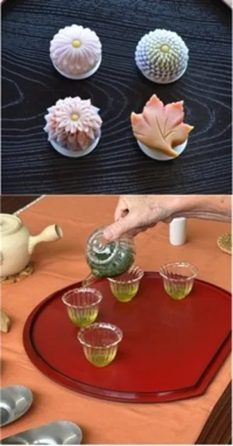 無形文化遺産ワークショップ　季節の和菓子を作って、煎茶と一緒にいただこう