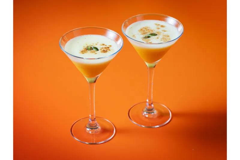 「飲むスイーツ ～かぼちゃのホワイトチョコレート♥モクテル～」