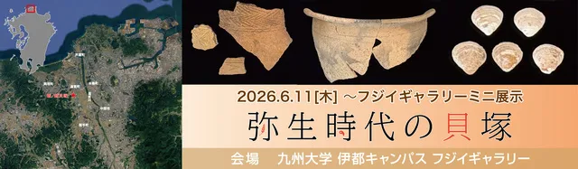 ミニ展示　弥生時代の貝塚