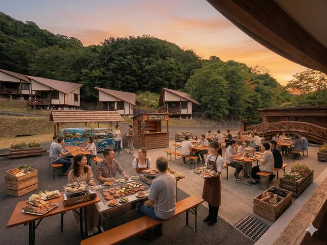 大月ナイトテラス ～手ぶらBBQと彩りと灯りのワークショップ～