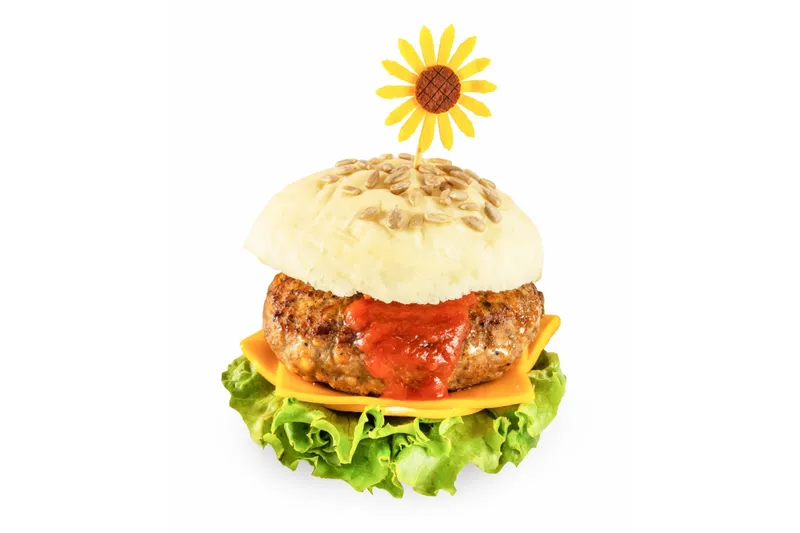 ひまわりバーガー　価格：1450円（税込）
