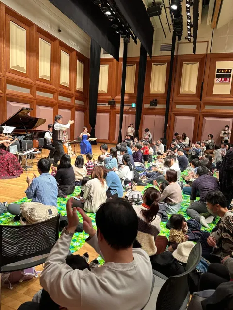 南町田グランベリーパーク「0歳からの・はじめてのオーケストラ」冬のプログラム