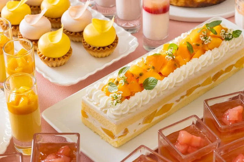 芳醇な果実感を楽しむマンゴーショートケーキ