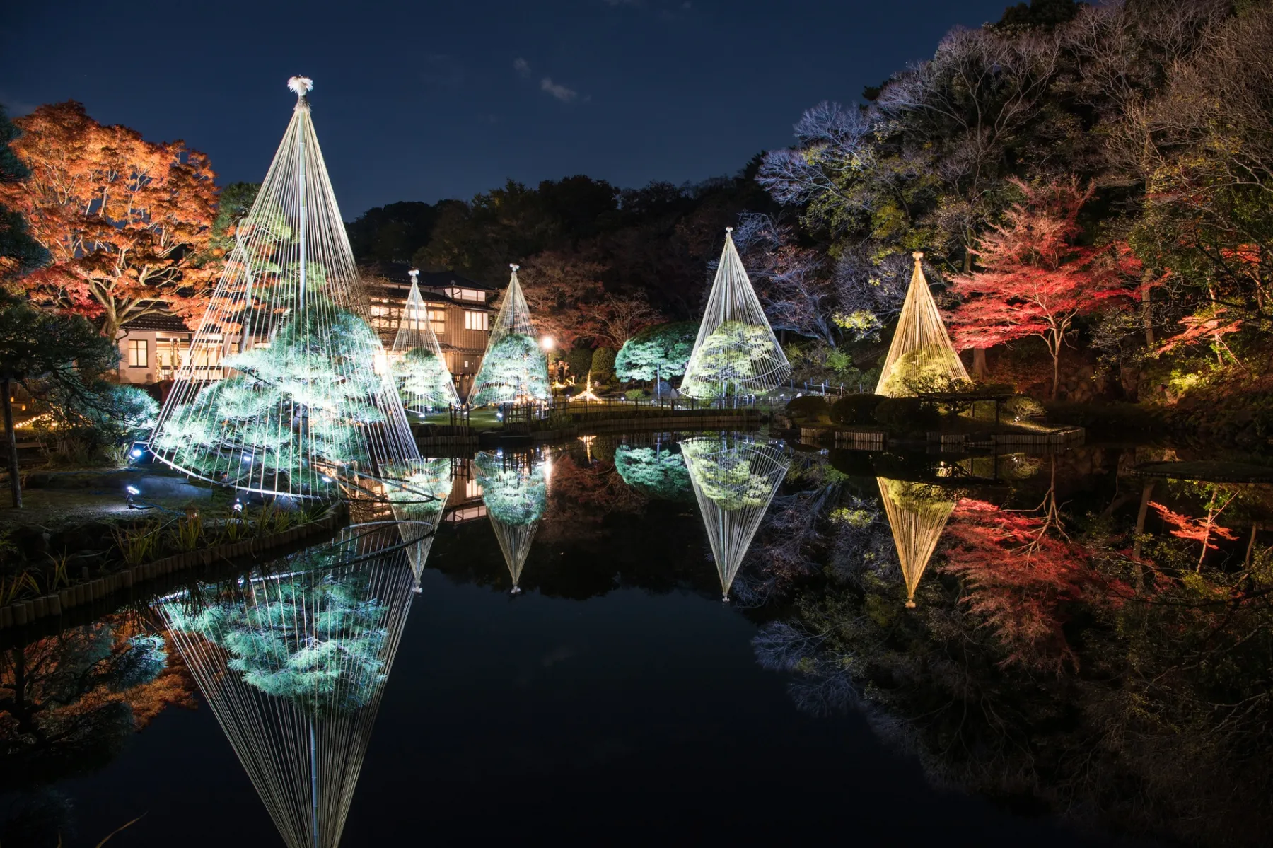 肥後細川庭園の紅葉情報_3
