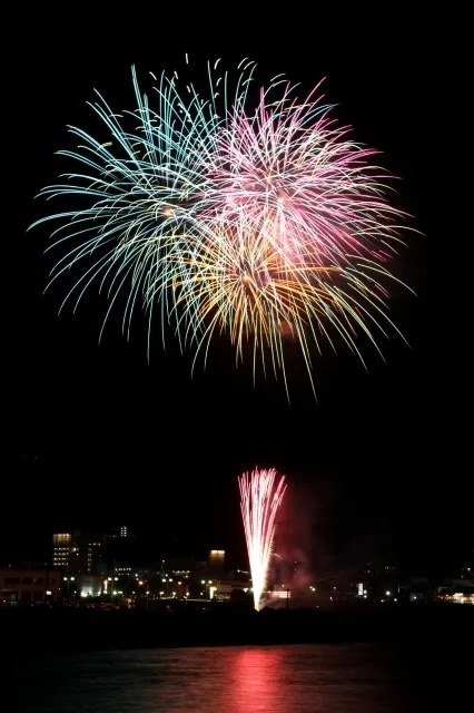 宇佐美夏まつり海上花火大会