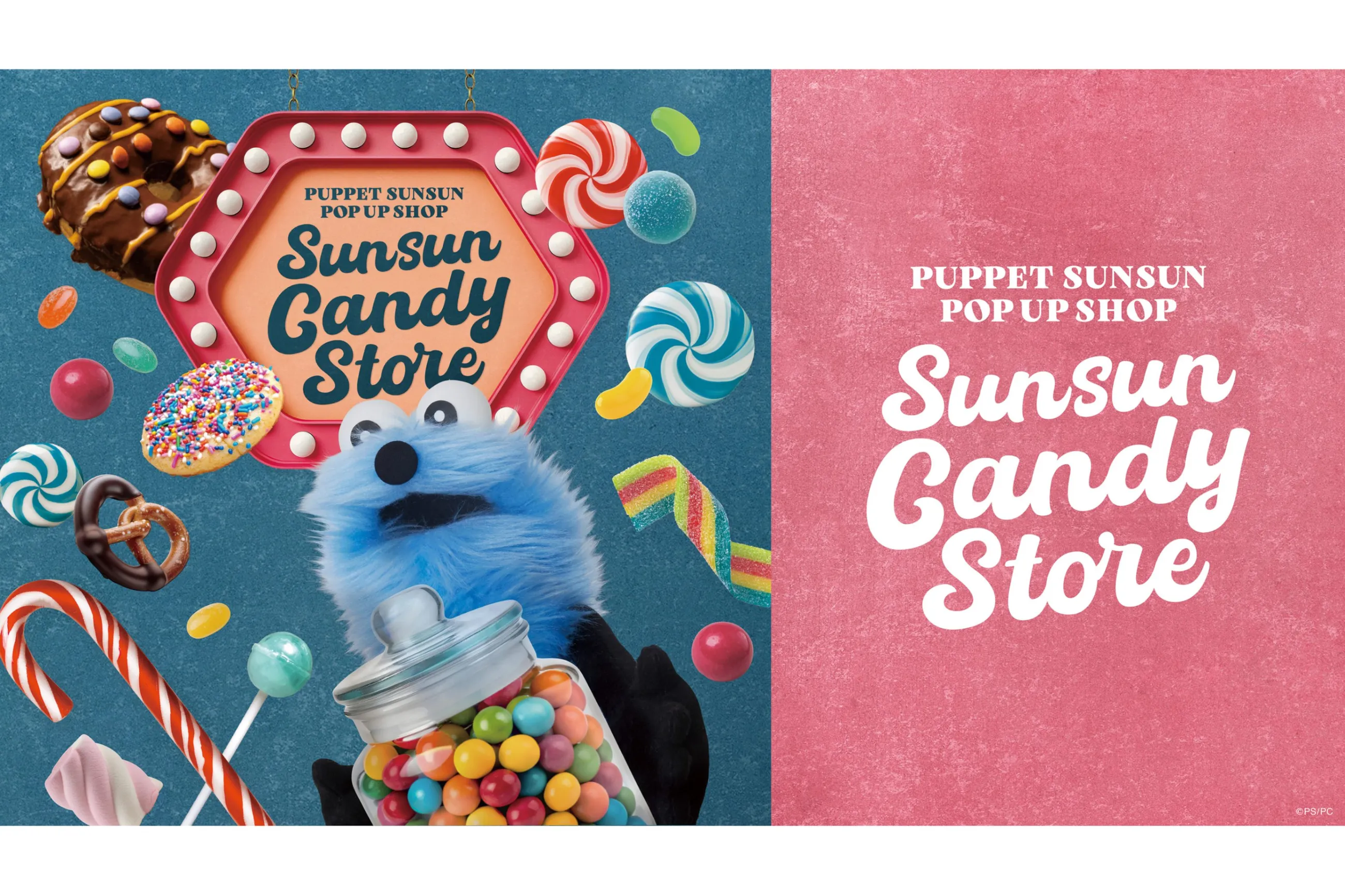 パペットスンスン　キャンディストア　パーカー SUNSUN Candy Store