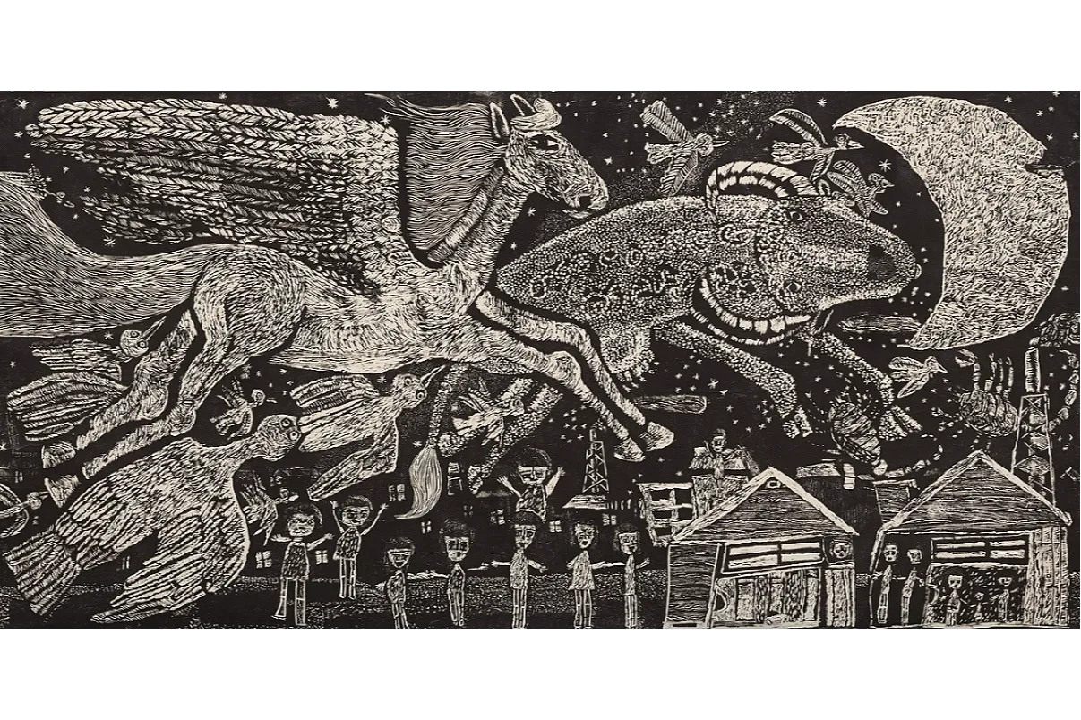 彫刻刀が刻む戦後日本―2つの民衆版画運動 工場で、田んぼで、教室で