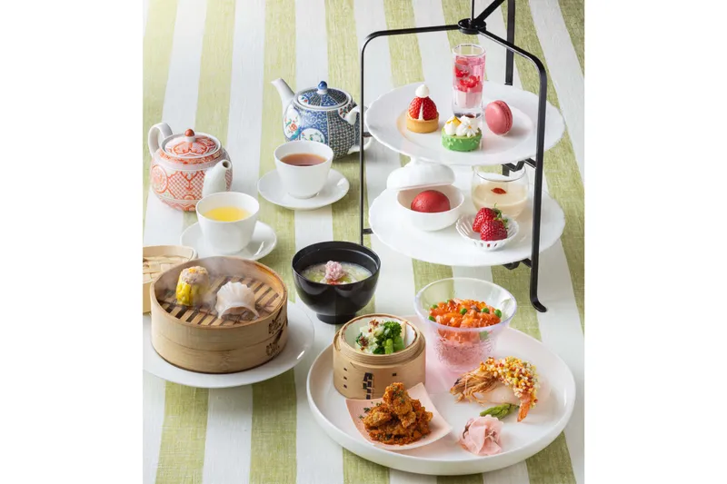 春季限定「スーツァン アフタヌーンティー」