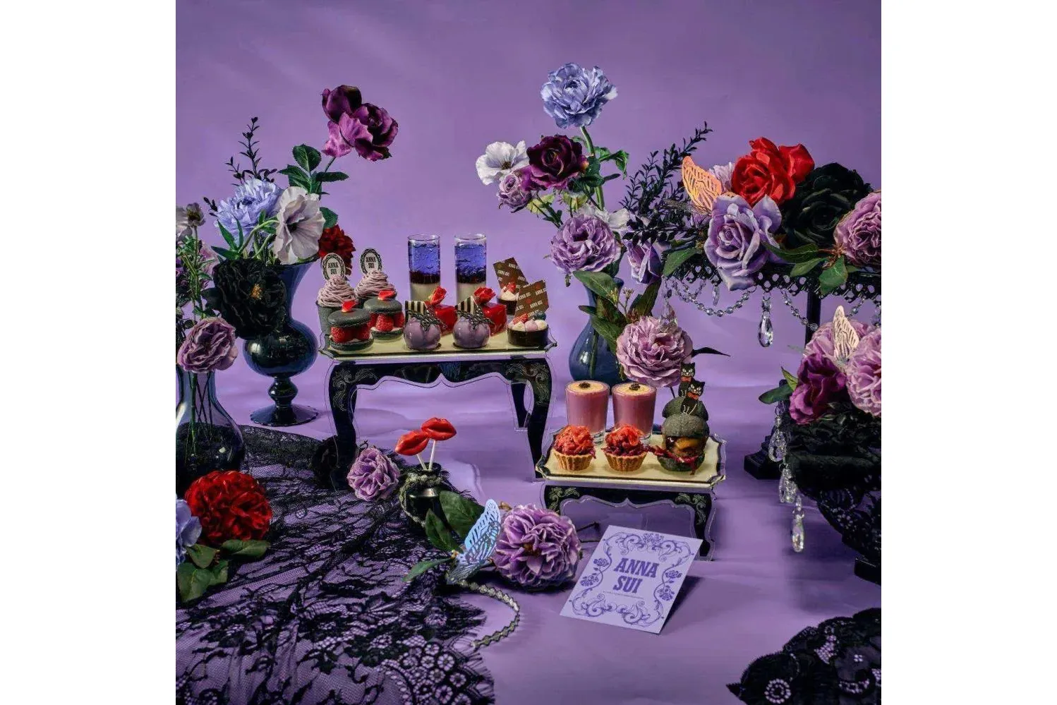 【ANNA SUI】ファンタジー ローズ アフタヌーンティー【ザ ストリングス 表参道】_1