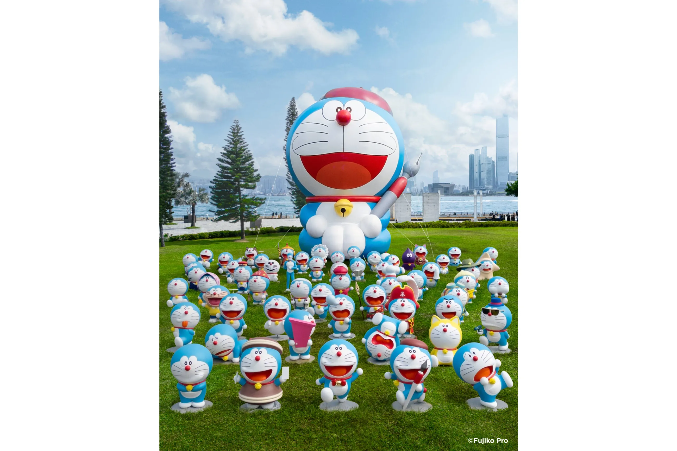 100%ドラえもん＆フレンズ展 限定3点セット　バラ売り可能　一つ6,500円 100%ドラえもん＆フレンズ展in上海 限定 / ぬいぐるみ