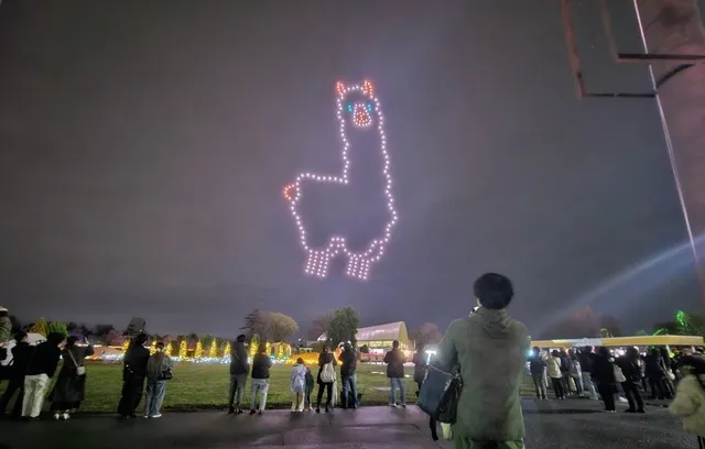 東武動物公園　ドローンショー2025夏