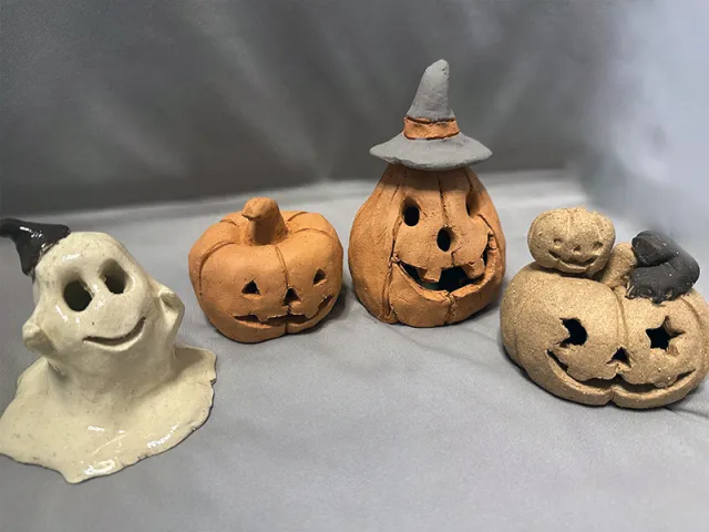 陶芸体験「ハロウィン」を作ろう！