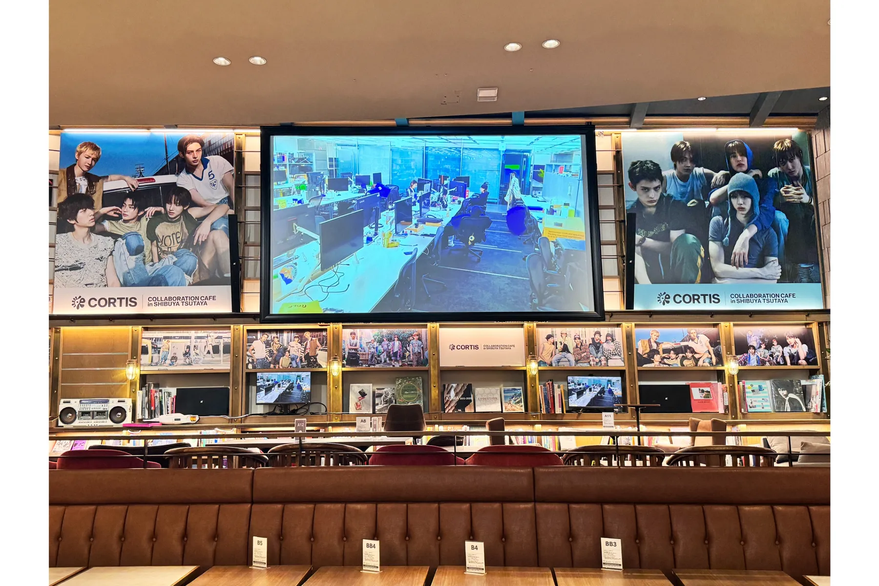 CORTIS COLLABORATION CAFE in SHIBUYA TSUTAYA_2