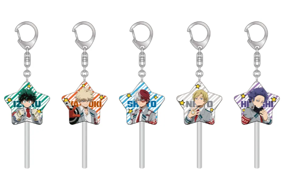 ヒロアカ オープンスクール 轟 2連ワイヤーチャーム20点 僕のヒーローアカデミア 第2回 雄英高校オープンスクール