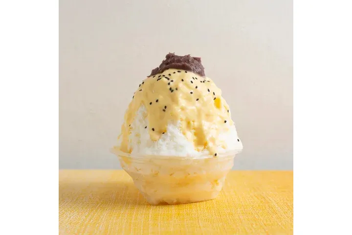 お芋のクリームかき氷　1500円