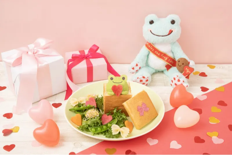 pickles the frog cafe -present for you！-