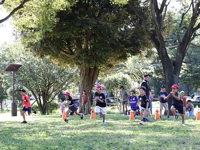 都立武蔵野公園　走り方教室（ジュニアクラス）