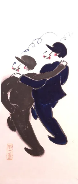 コレビレ夏季展「行灯に描かれた柏崎」