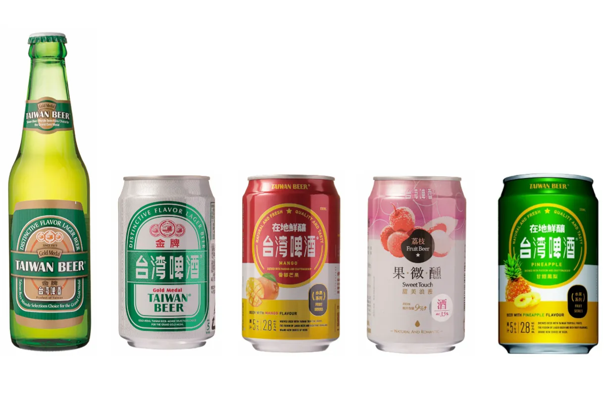 お酒　台湾 楽天市場】台湾ビール6種飲み比べセットゴールド パイナップル