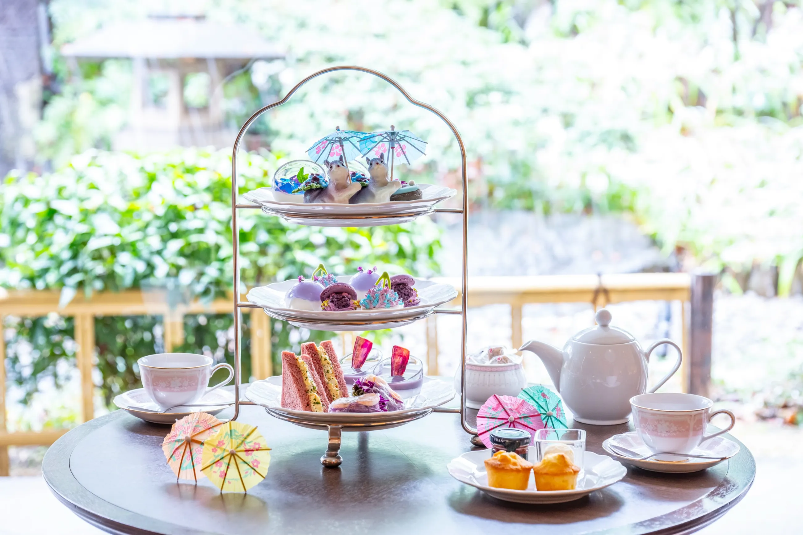 あじさいアフタヌーンティー【東京プリンスホテル】