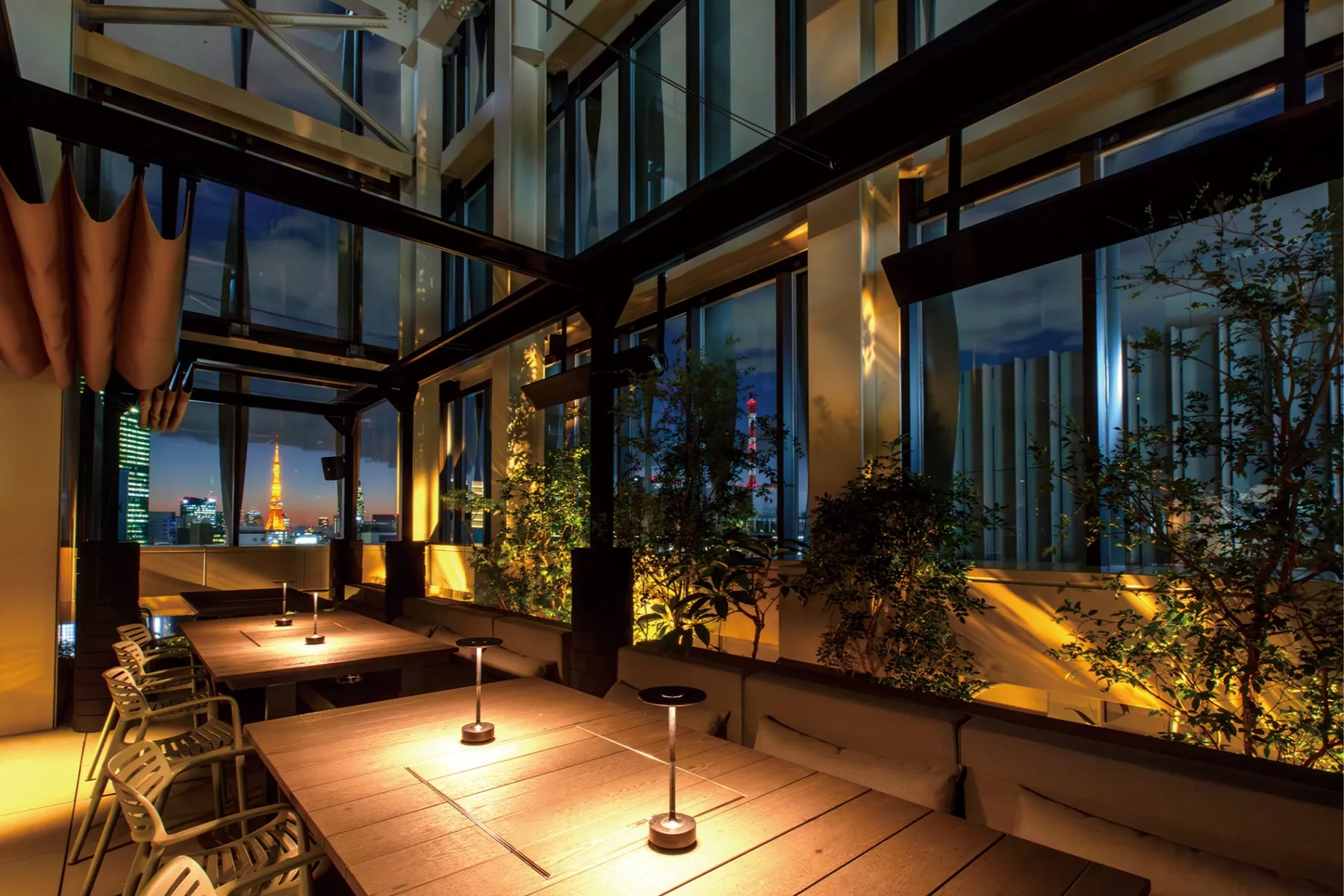 Rooftop Beer Garden / Obuse Kurabu Ginza Traditional Cuisine
