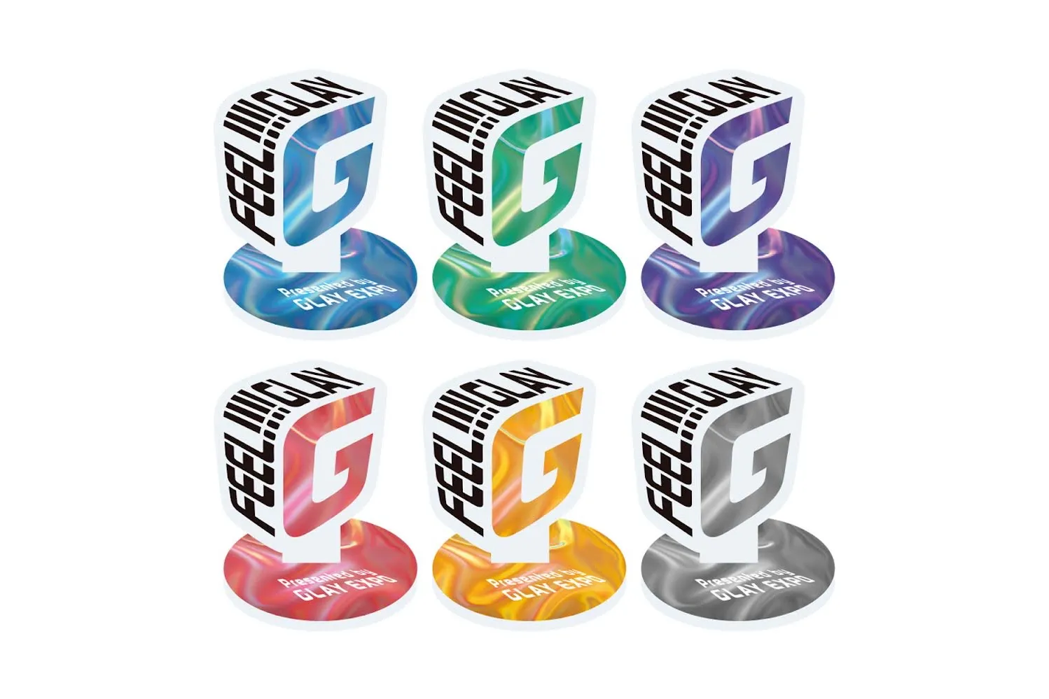 GLAY 30th Anniversary ステンレススタンプラー 全2種 GLAY 30th Anniversary ステンレススタンプラー 全2種
