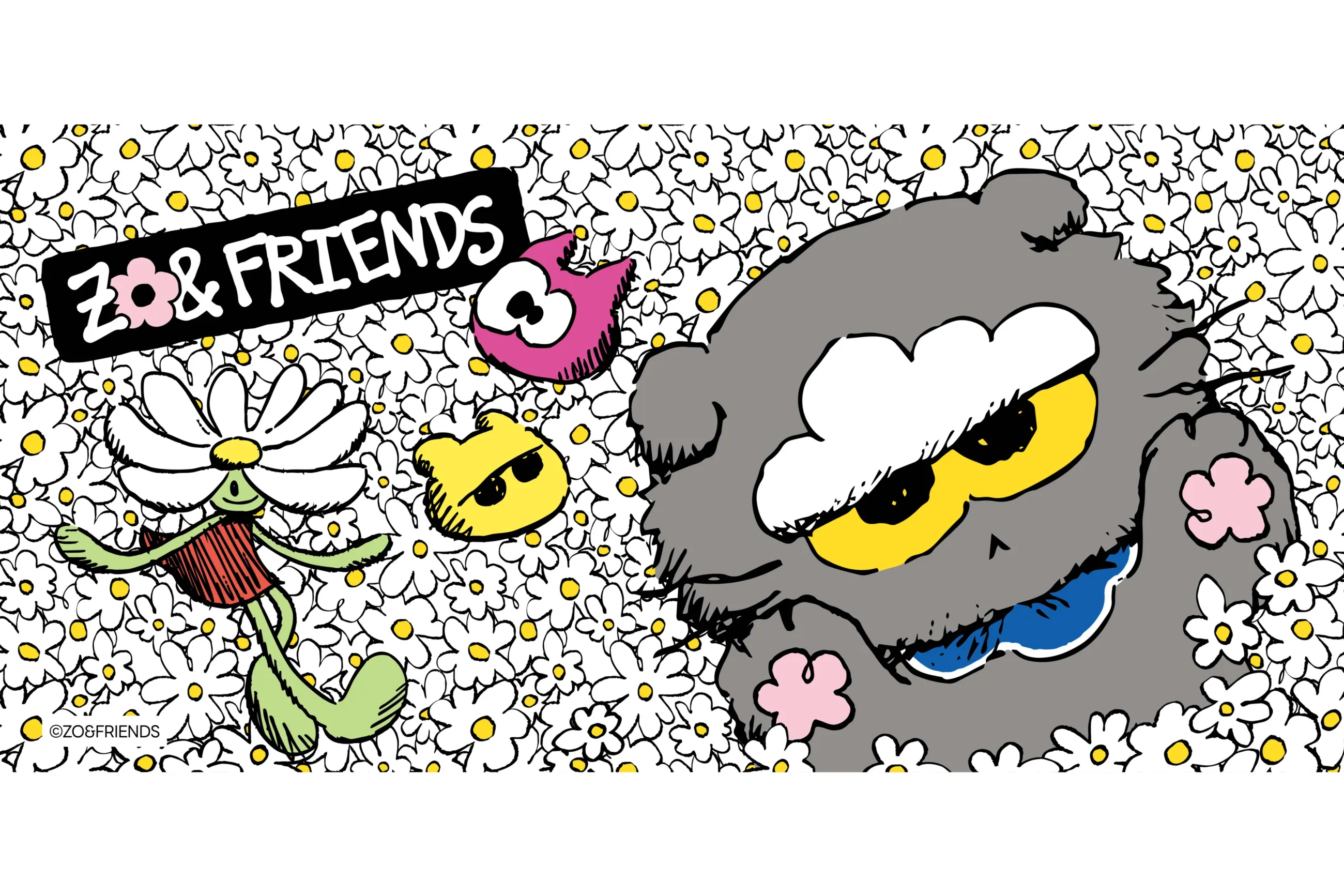 ZOAプレート2点ポップアップ ZO&FRIENDSおまけデイジーキーリング他 G-DRAGON × LINE FRIENDSが贈る新キャラ「ZO&FRIENDS」、初