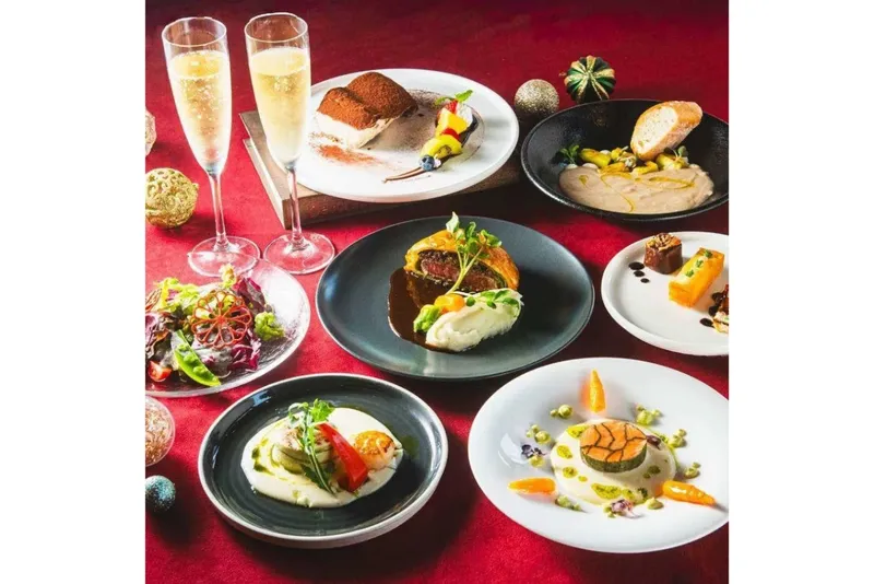 【クリスマス限定スペシャルディナー】豪華コース全8皿【スラッシュカフェアンドバー 川崎 （slash cafe ＆ bar 川崎）】_1