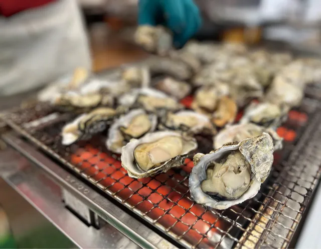 海湖館　牡蠣小屋