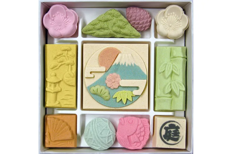 スタンプ9個抽選）庭園オリジナル和三盆（イメージ）