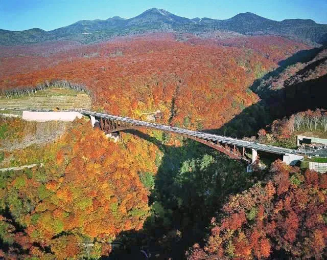 【紅葉・見ごろ】城ヶ倉大橋