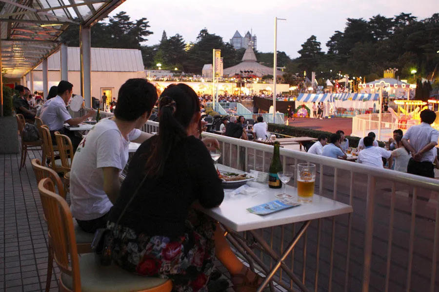 西武園ゆうえんち花火大会ビアガーデン_4