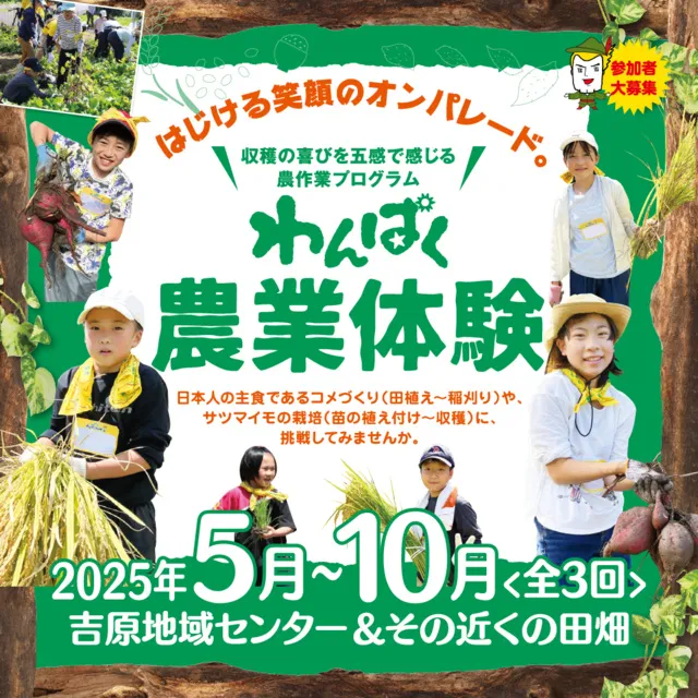 わんぱく農業体験