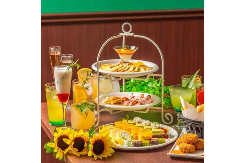 【Summerアフタヌーンティー】前菜スタンドやセイボリーなど【LOBBY LOUNGE 日比谷Bar 丸の内】_1