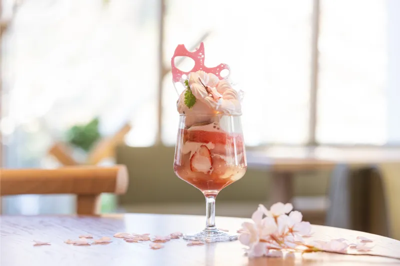 桜パフェ