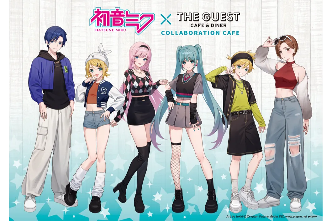 初音ミク×THE GUEST cafe&dinerコラボレーションカフェ