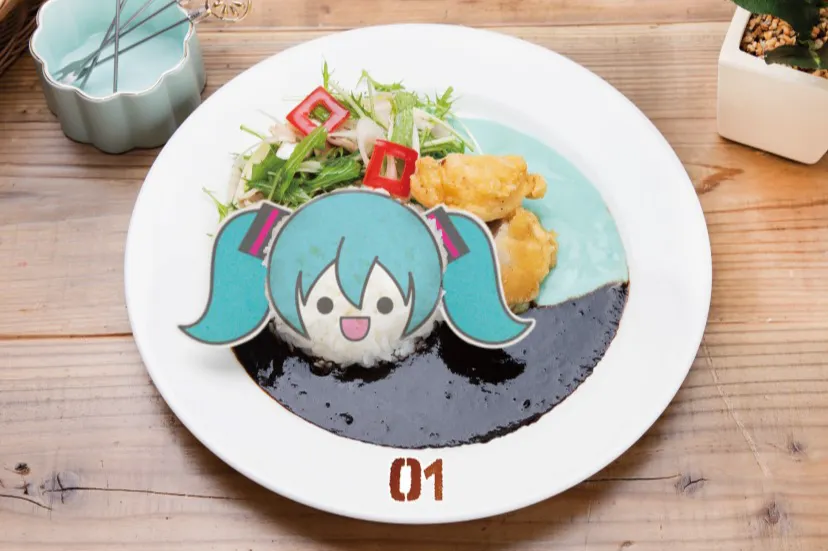 初音ミク×THE GUEST cafe&dinerコラボレーションカフェ