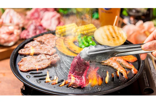 スカイビューフードコート池袋屋上BBQビアガーデン東武_1